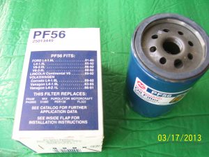 pf 56 oil filter